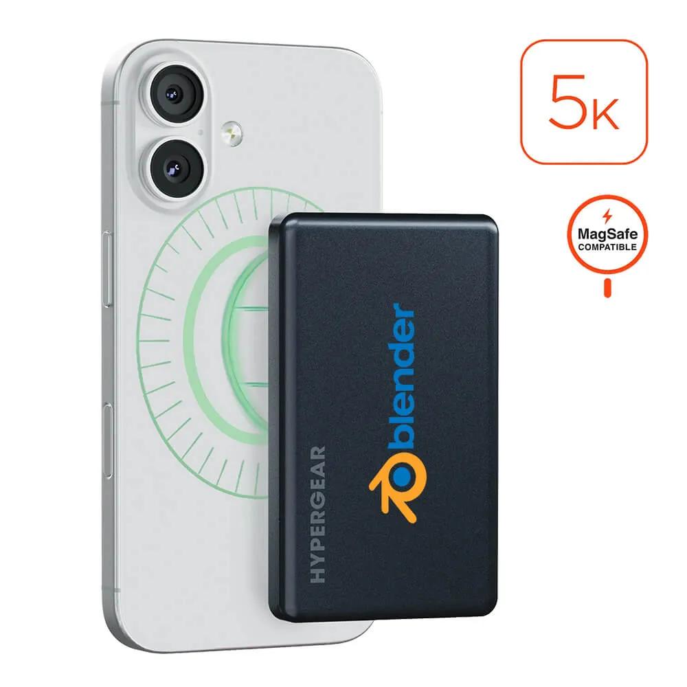 HyperGear Power Pack Mag Ultra-Slim Magnetic Wireless Fast Charge Power Bank - product view 1