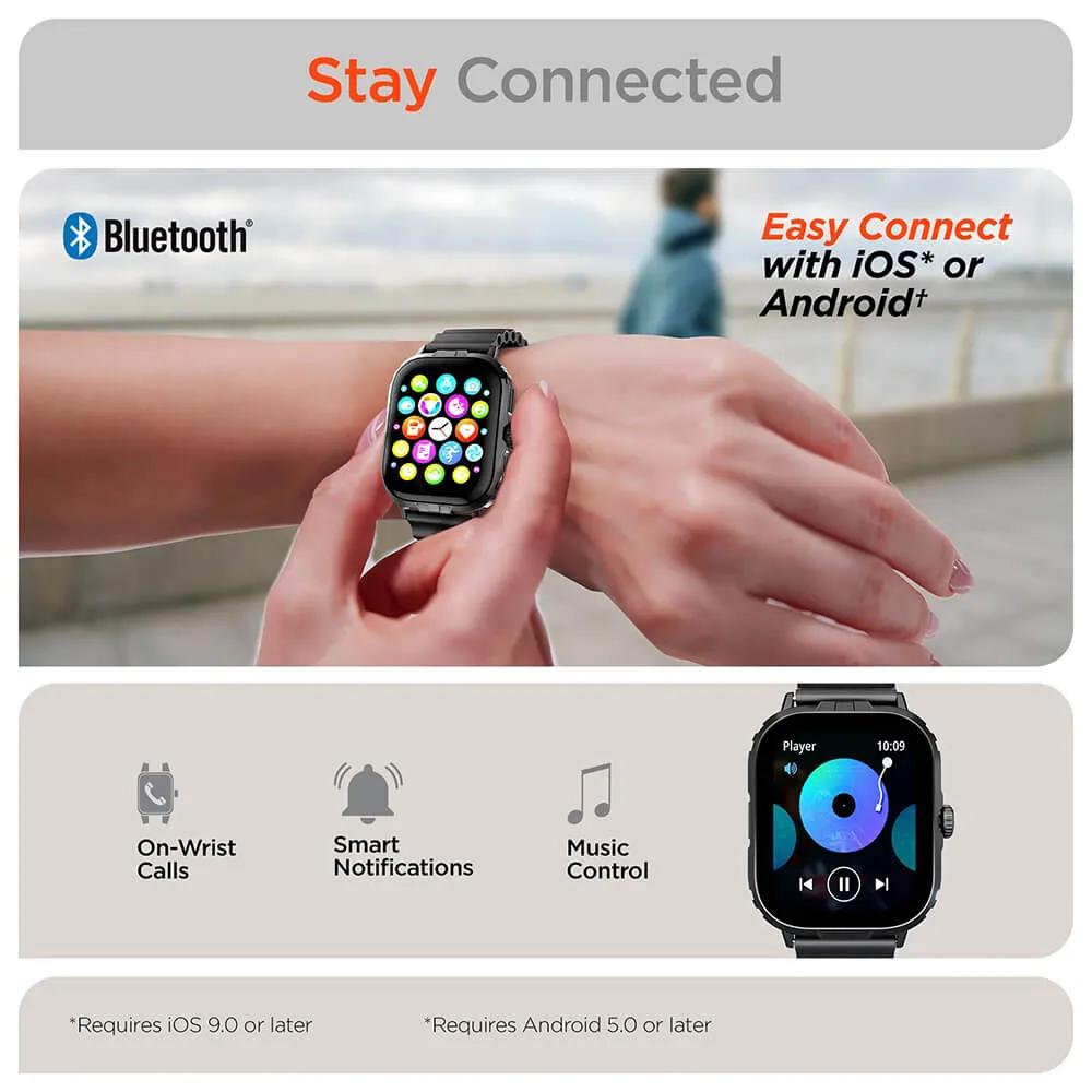 SmartWatch Fitness Tracker with Health Monitor - 10.5 in - product view 8