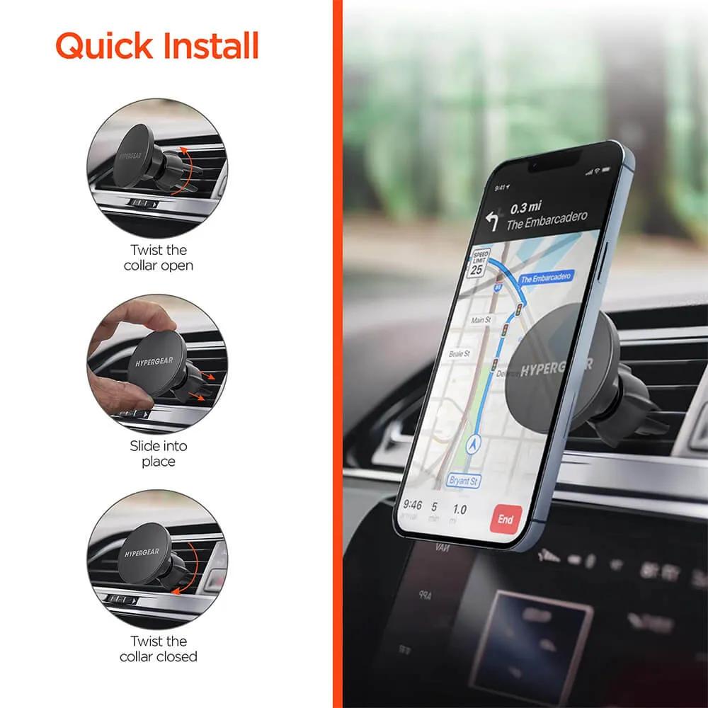 Magnetic Phone Mount with MagSafe Vent Clip - product view 8