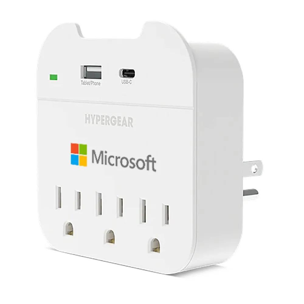 Multi-Plug Outlet Extender with USB-C Ports - 5 Outlet - product view 2
