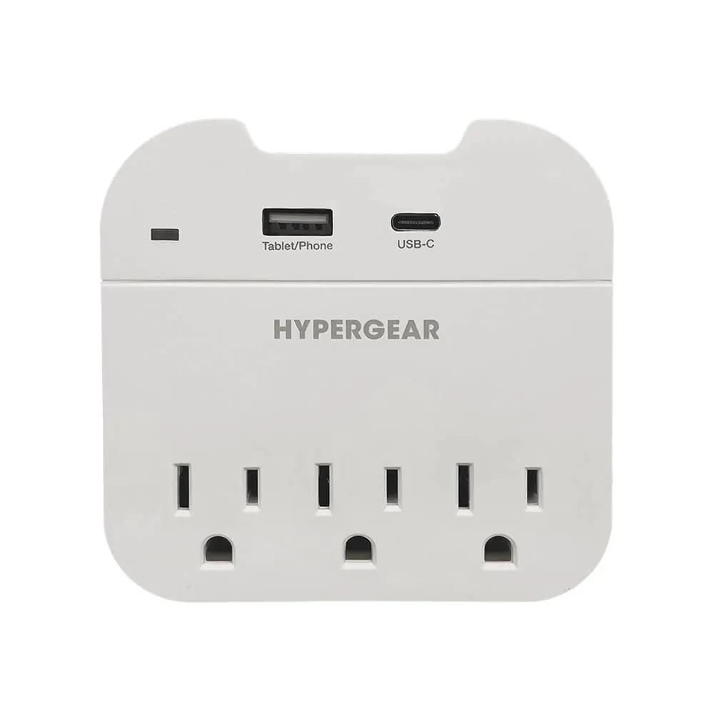 Multi-Plug Outlet Extender with USB-C Ports - 5 Outlet - product view 6