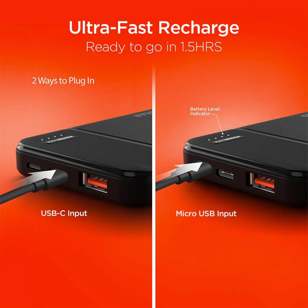 Power Bank 20W Fast Charge with USB-C PD - 5000mAh - product view 5