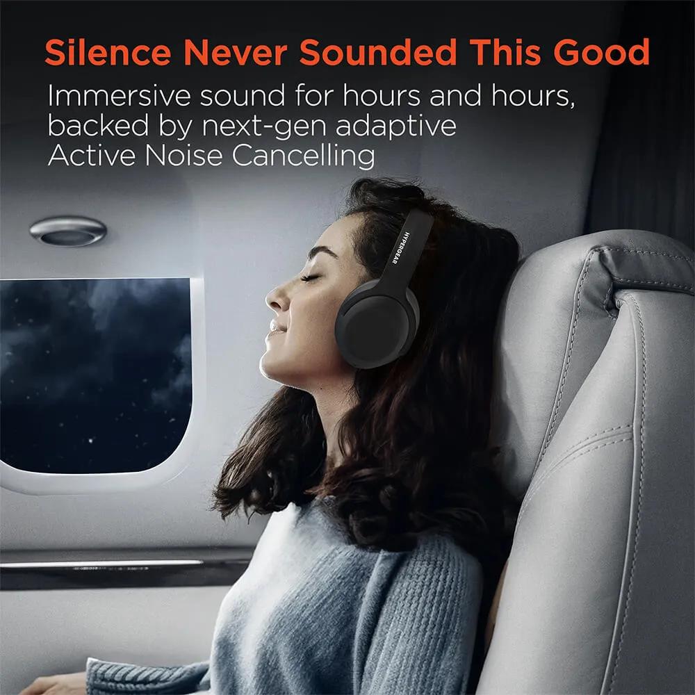 Wireless Headphones Active Noise Cancelling Over-Ear - 24 Hour - product view 3
