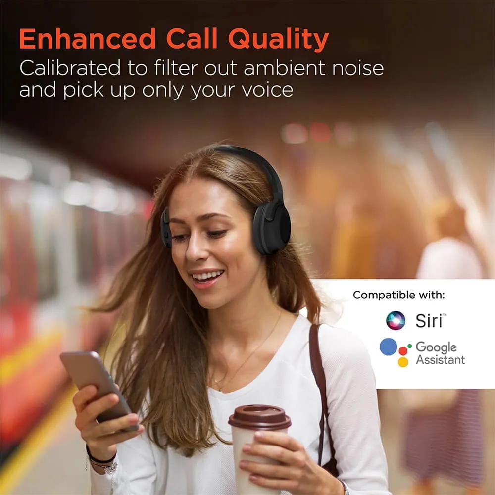 Wireless Headphones Active Noise Cancelling Over-Ear - 24 Hour - product view 6