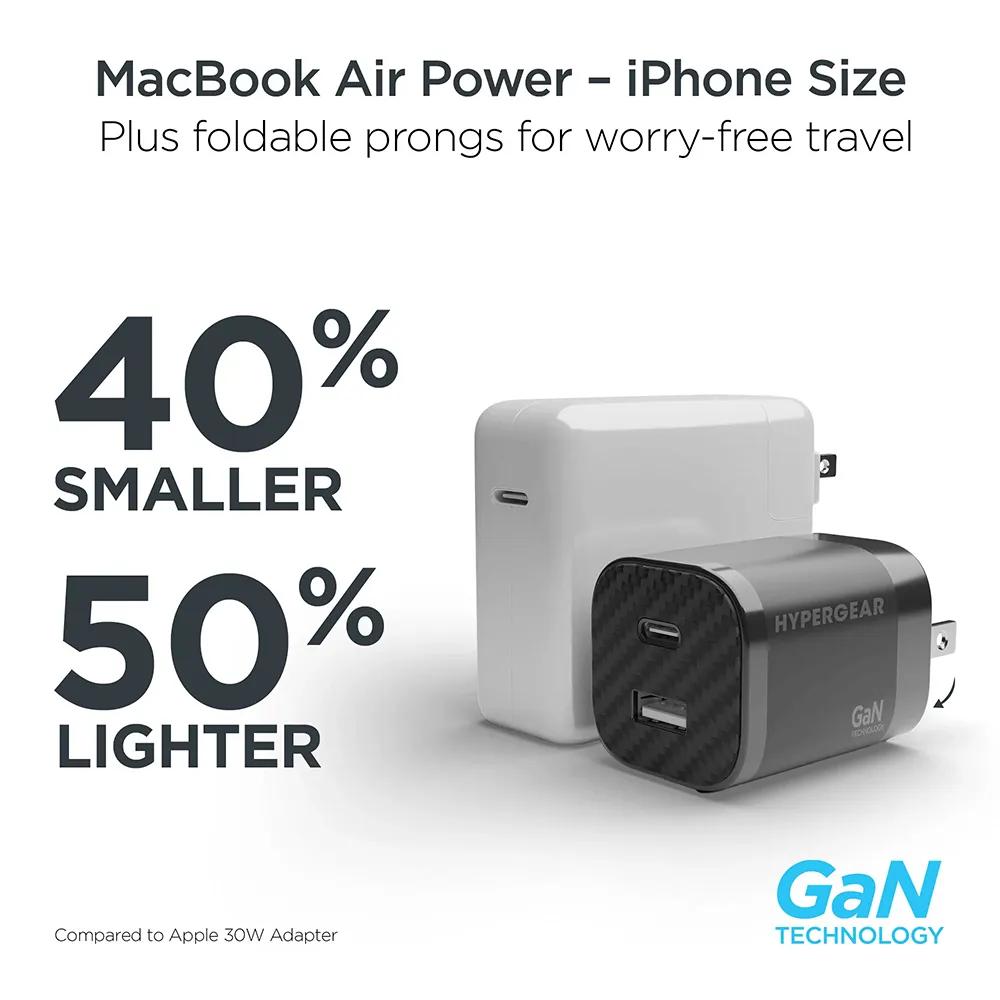 Charging Kit 30W GaN with 2-in-1 Cable Travel Pouch - product view 8