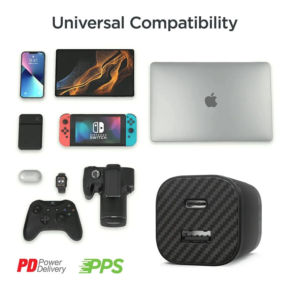 Charging Kit 30W GaN with 2-in-1 Cable Travel Pouch - product view 10