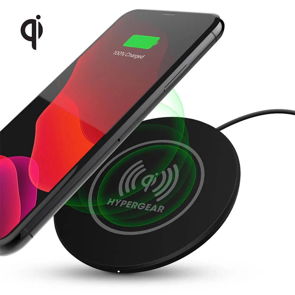 Wireless Charging Pad Qi-Certified with LED Indicator - 5W