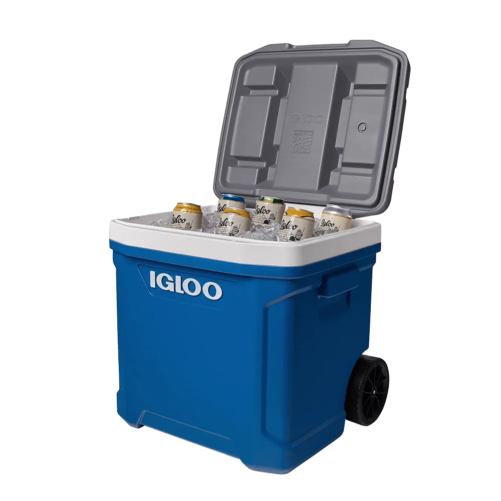 Igloo Roller Cooler Latitude with Telescoping Handle - 60 Qt - product view 4