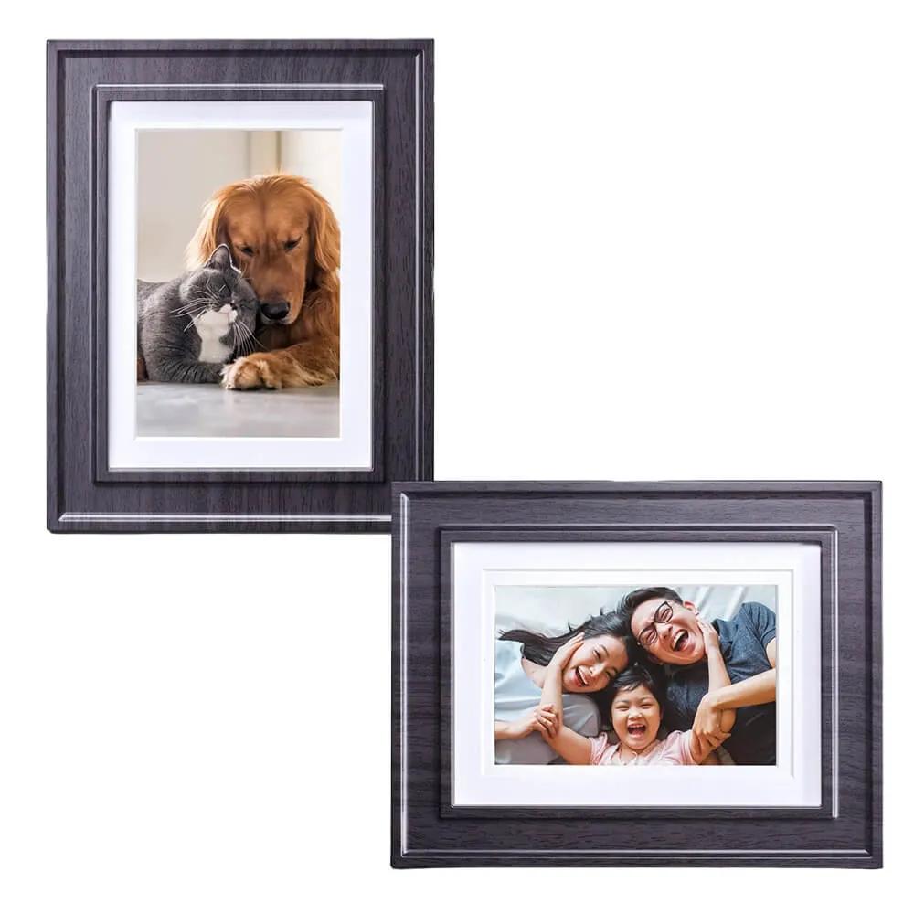 Picture Frame with 3 USB Chargers - 9.5 x 7.5 in - product view 9