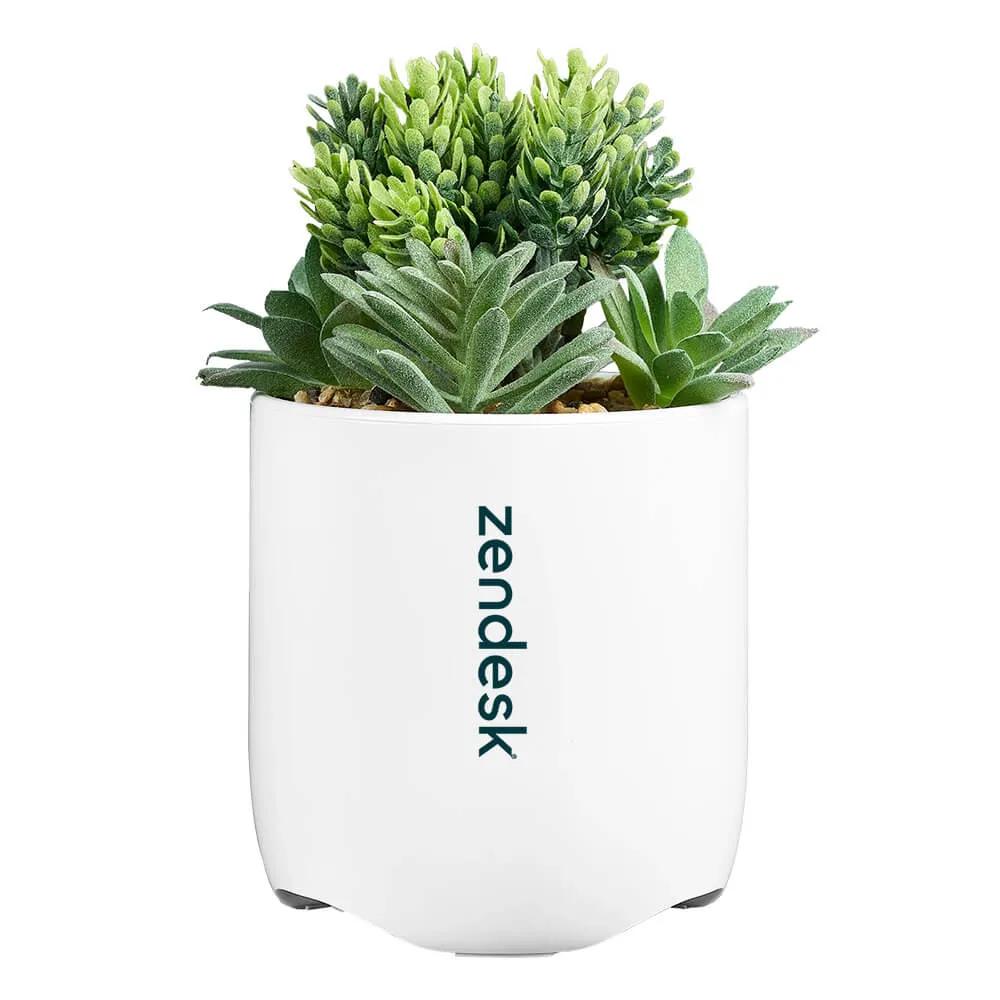 Faux Succulent USB Charging Station - 7 x 4.25 in - product view 3