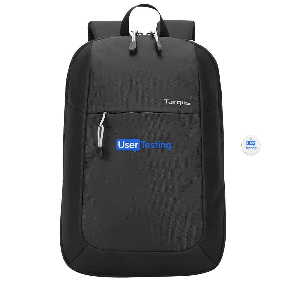 Backpack with Bluetooth Item Finder Set - 12.19 x 16.72 in