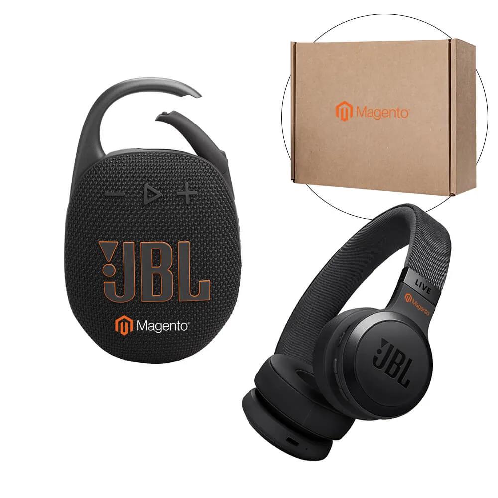 JBL Wireless Headphones and Speaker Audio Gift Set