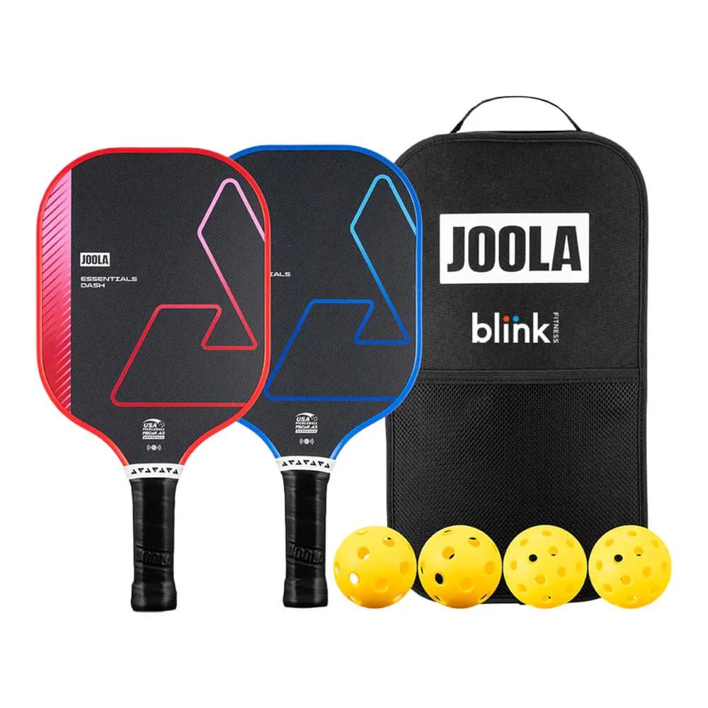 Joola Pickleball Paddle Set with Balls and Bag - 2 Pack