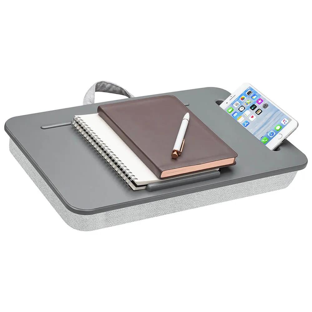 Lap Desk with Phone Slot and Cushion - 17 x 11 in - product view 4