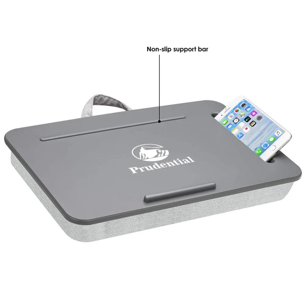 Lap Desk with Phone Slot and Cushion - 17 x 11 in - product view 5