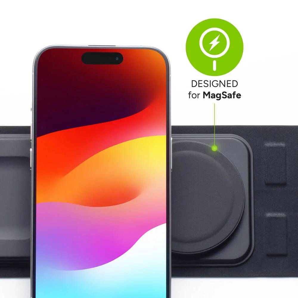 Mophie 3 in 1 Travel Charger MagSafe - 15W - product view 5