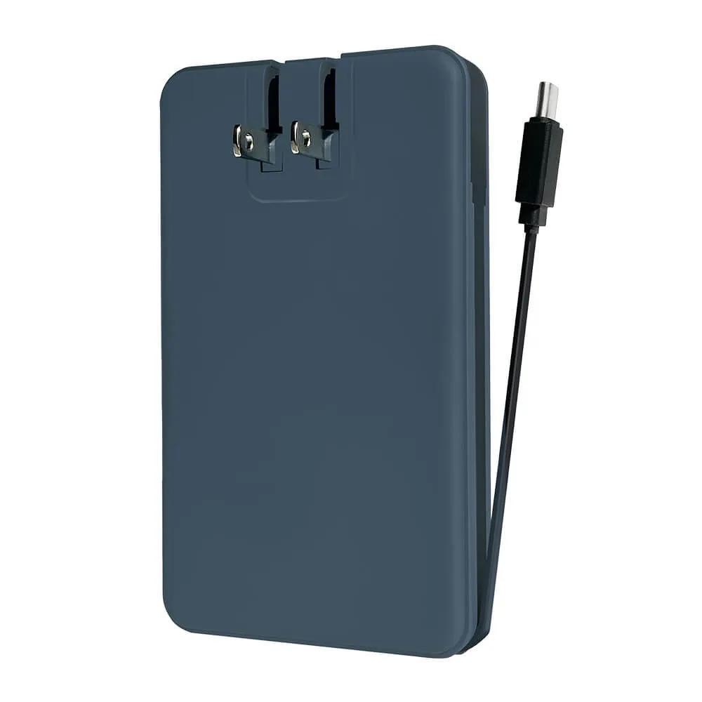 Portable Charger Built-in Wall Prongs USB-C - 10,000mAh - product view 2