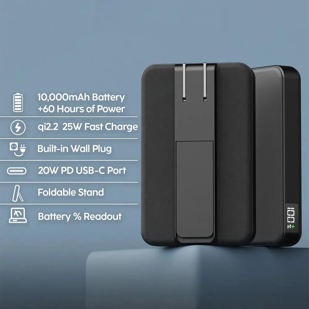 MyCharge Cliqluxe Wireless Magnetic Charger - 10,000mAh - product view 6