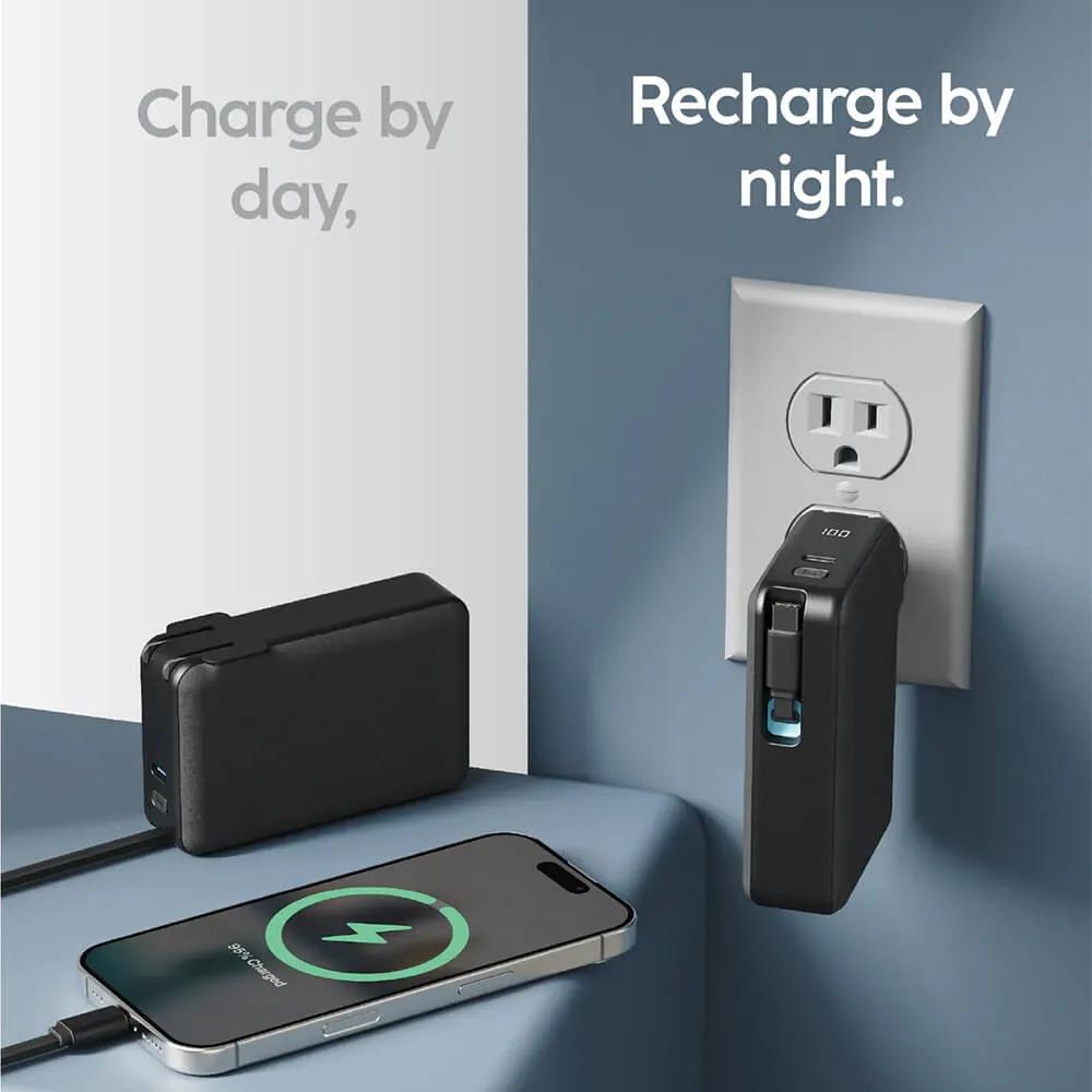 MyCharge Retractacharger All in One Powerbank - 10K - product view 6