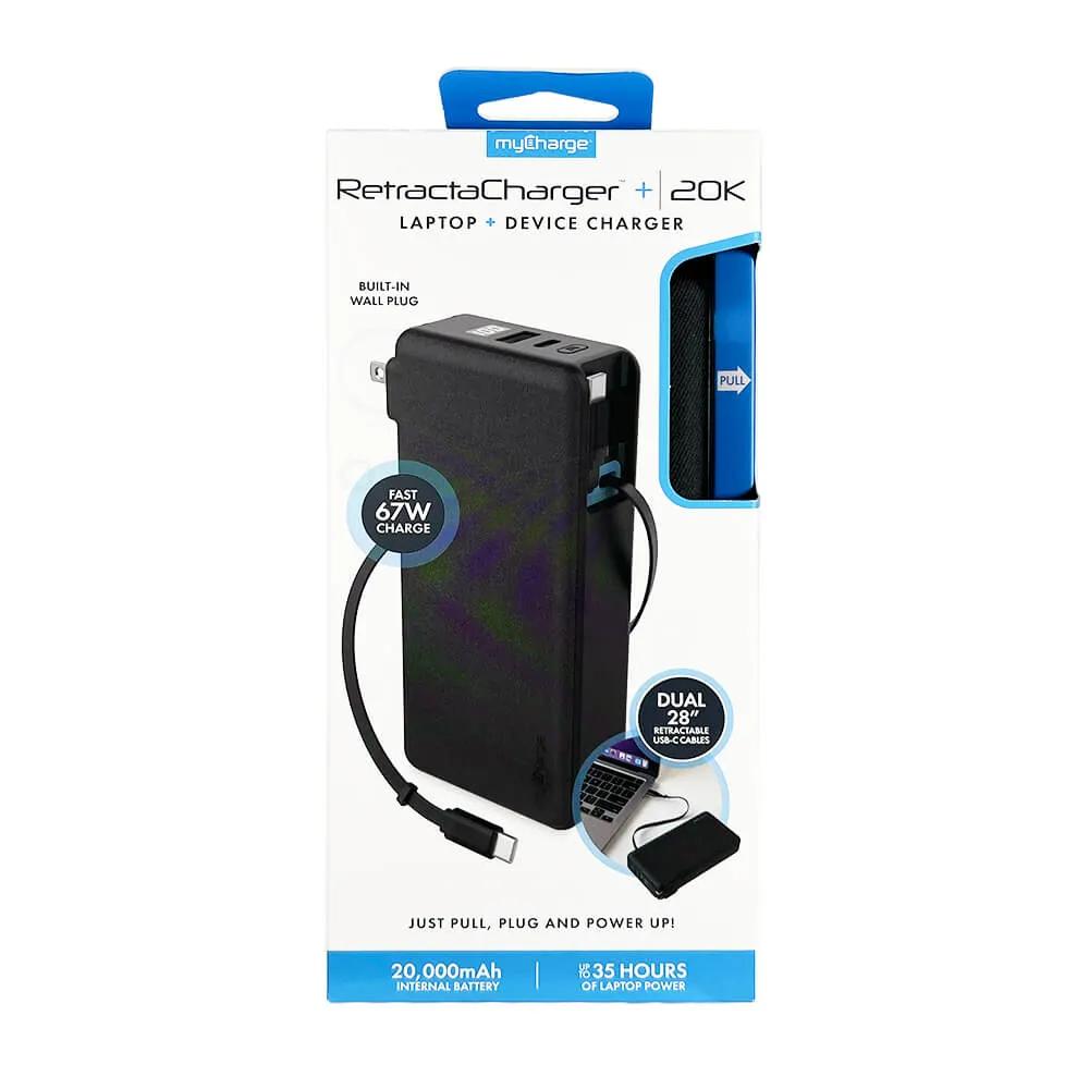 MyCharge Retractacharger Laptop Device Charger - 20K - product view 4