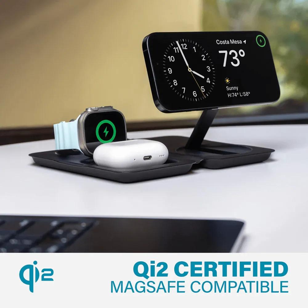 Wireless Charger 3-in-1 Foldable Travel Ready - product view 5