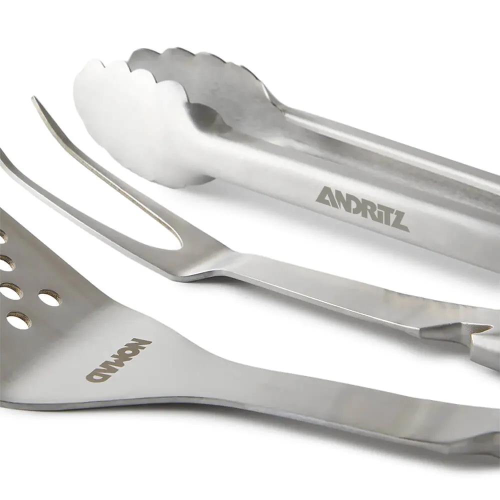 BBQ Tool Set Professional Stainless Steel - 3 Piece - product view 4