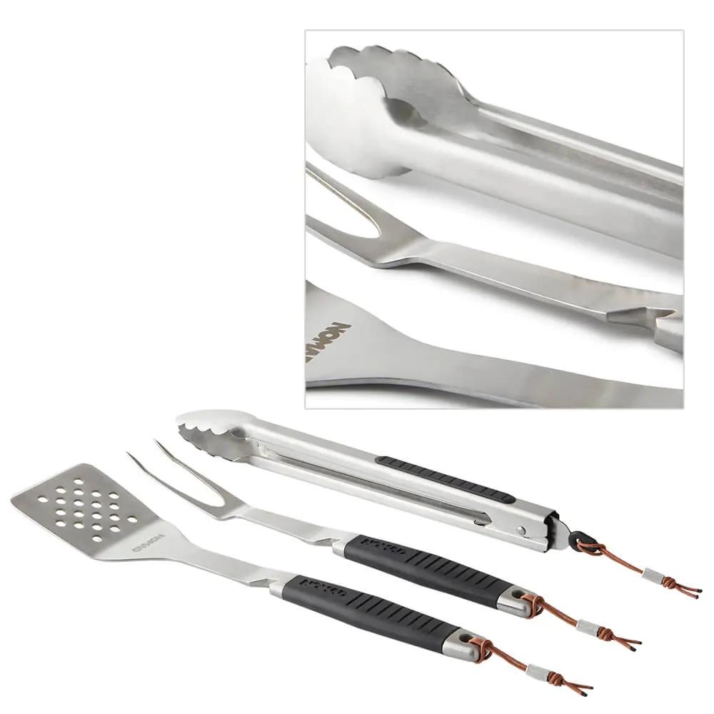 BBQ Tool Set Professional Stainless Steel - 3 Piece - product view 5