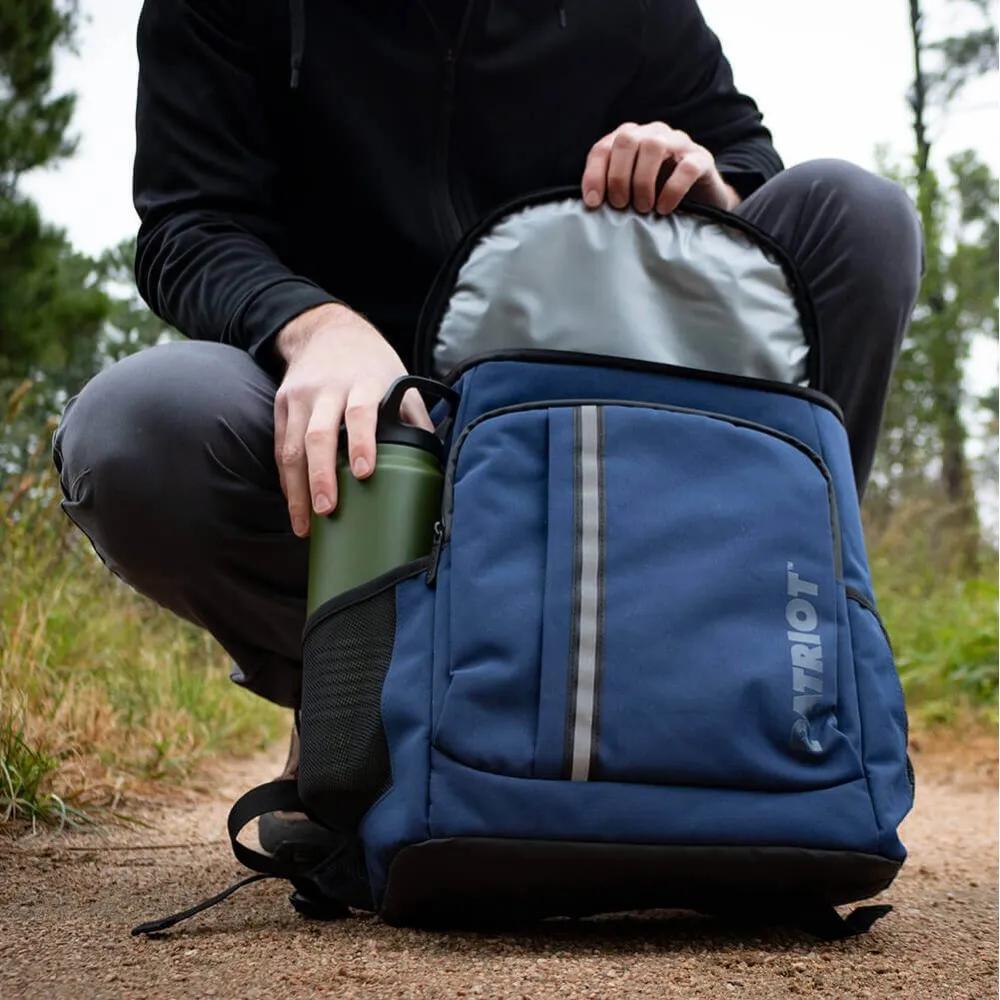 Insulated Backpack Cooler Waterproof Padded Straps - 6 Gallon - product view 11