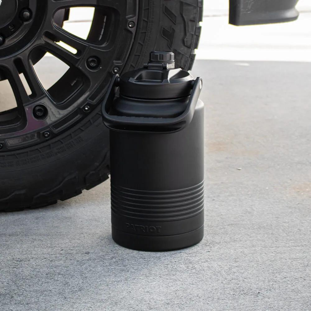 Insulated Stainless Steel Water Jug - 128 oz - product view 5