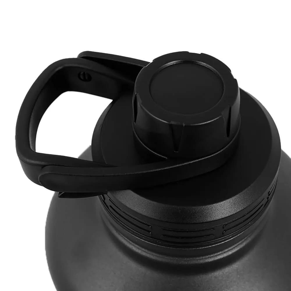 Insulated Stainless Steel Water Jug with Handle - 64 oz - product view 3