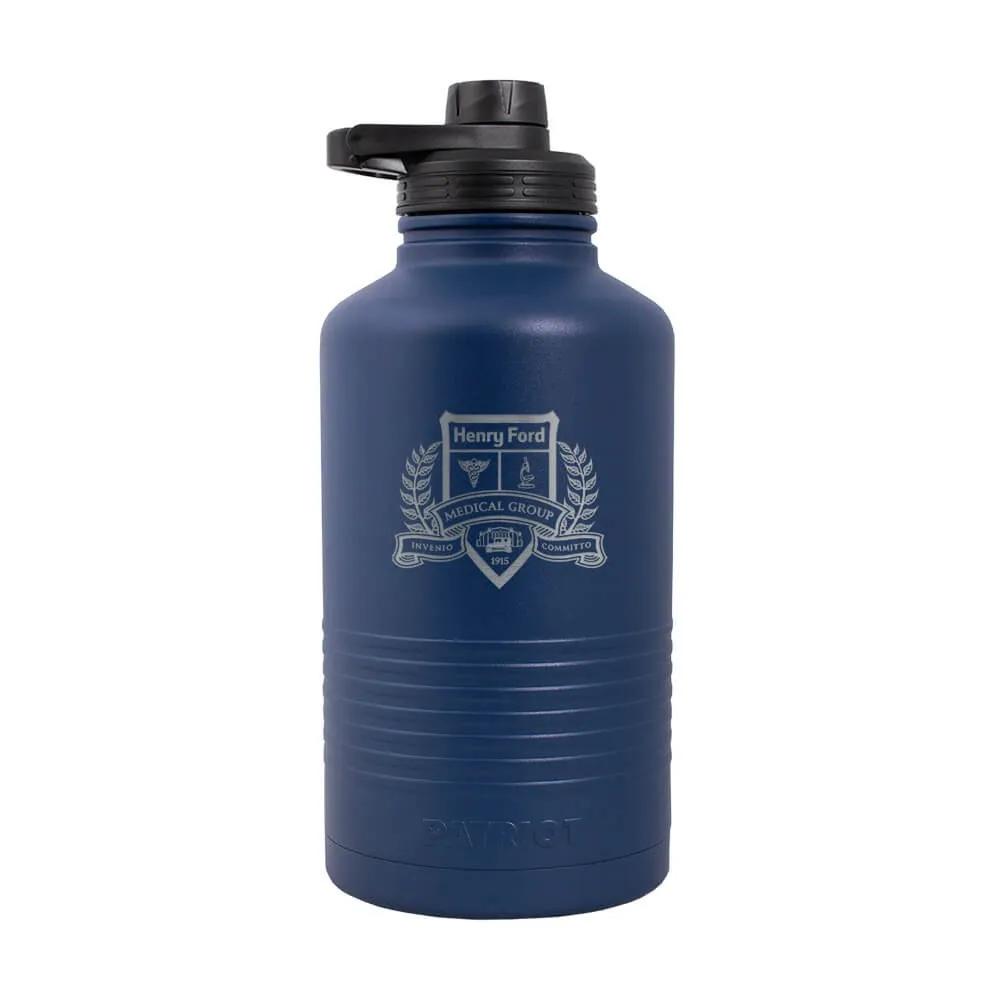 Insulated Stainless Steel Water Jug with Handle - 64 oz - product view 5
