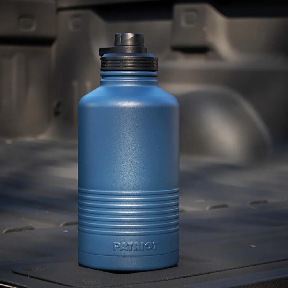 Insulated Stainless Steel Water Jug with Handle - 64 oz - product view 8