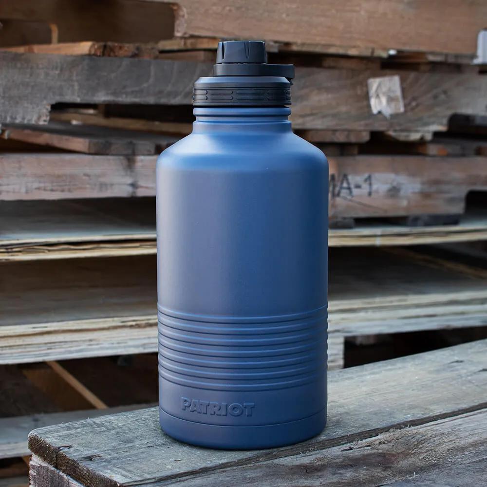 Insulated Stainless Steel Water Jug with Handle - 64 oz - product view 9