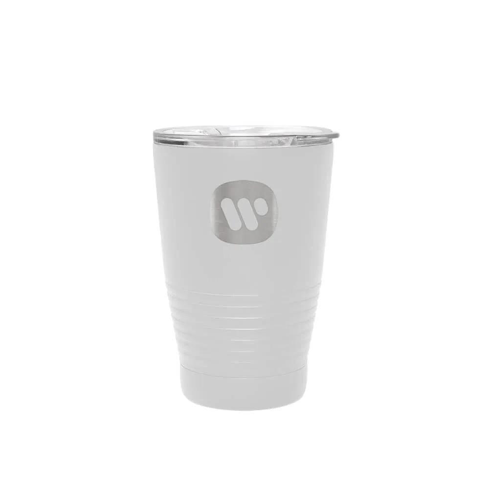 Insulated Stainless Steel Tumbler with Spill-Proof Lid - 10 oz - product view 4