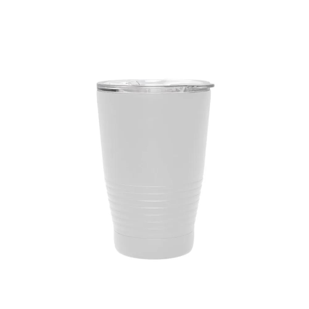 Insulated Stainless Steel Tumbler with Spill-Proof Lid - 10 oz - product view 6