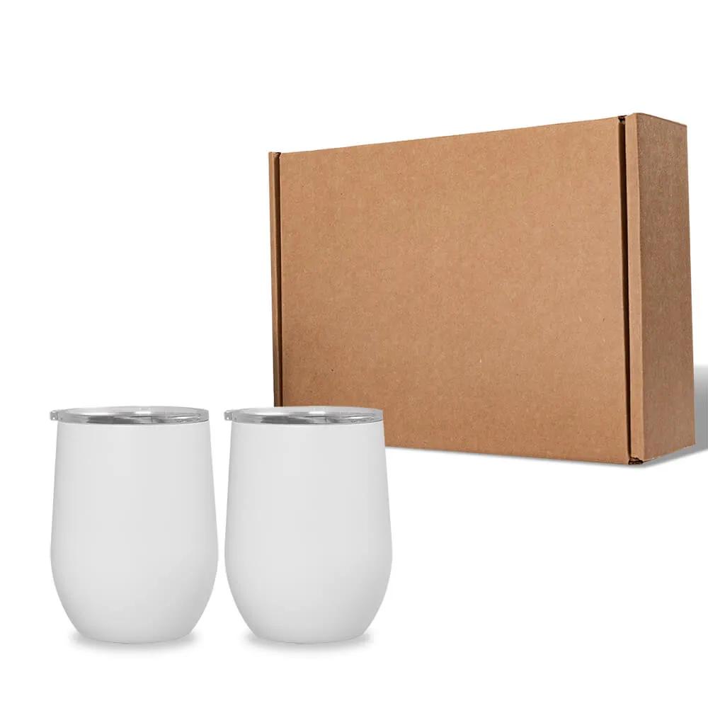 Stemless Wine Tumbler Gift Set - 12 oz (2 Pack) - product view 4