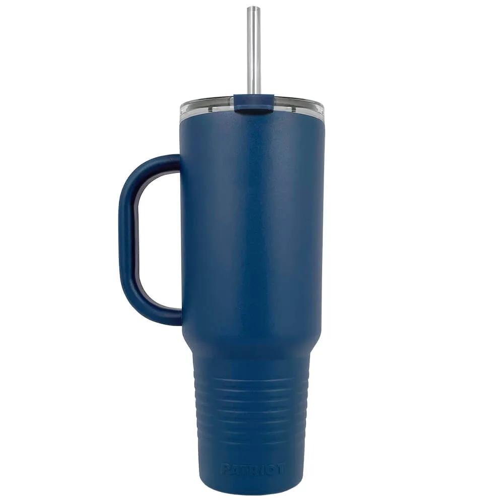 Insulated Tumbler with Handle and Built-In Straw - 40 oz - product view 10