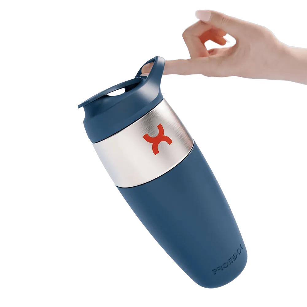 Insulated Stainless Steel Shaker with Silicone Sleeve - 32 oz - product view 13