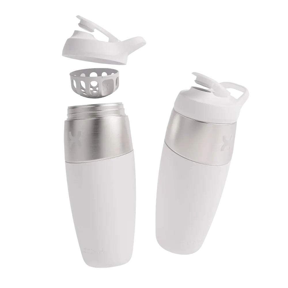 Insulated Stainless Steel Shaker with Silicone Sleeve - 32 oz - product view 19