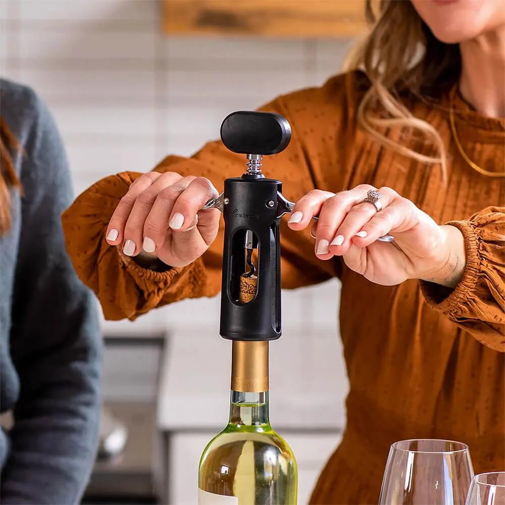 Wing Corkscrew with Bottle Opener - 7.68 in - product view 4