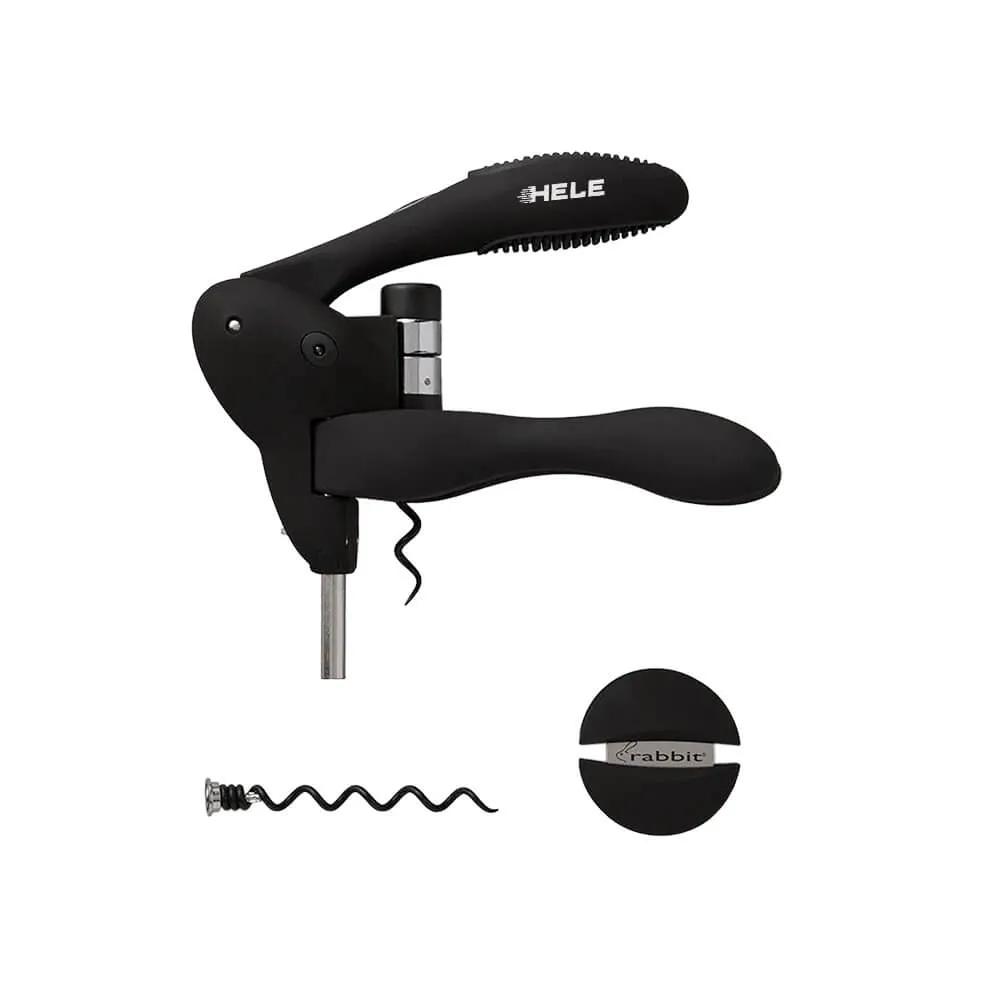 Lever Corkscrew with Foil Cutter - 8.46 in - product view 2