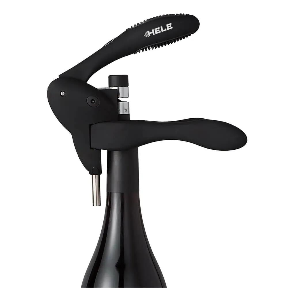 Lever Corkscrew with Foil Cutter - 8.46 in - product view 3