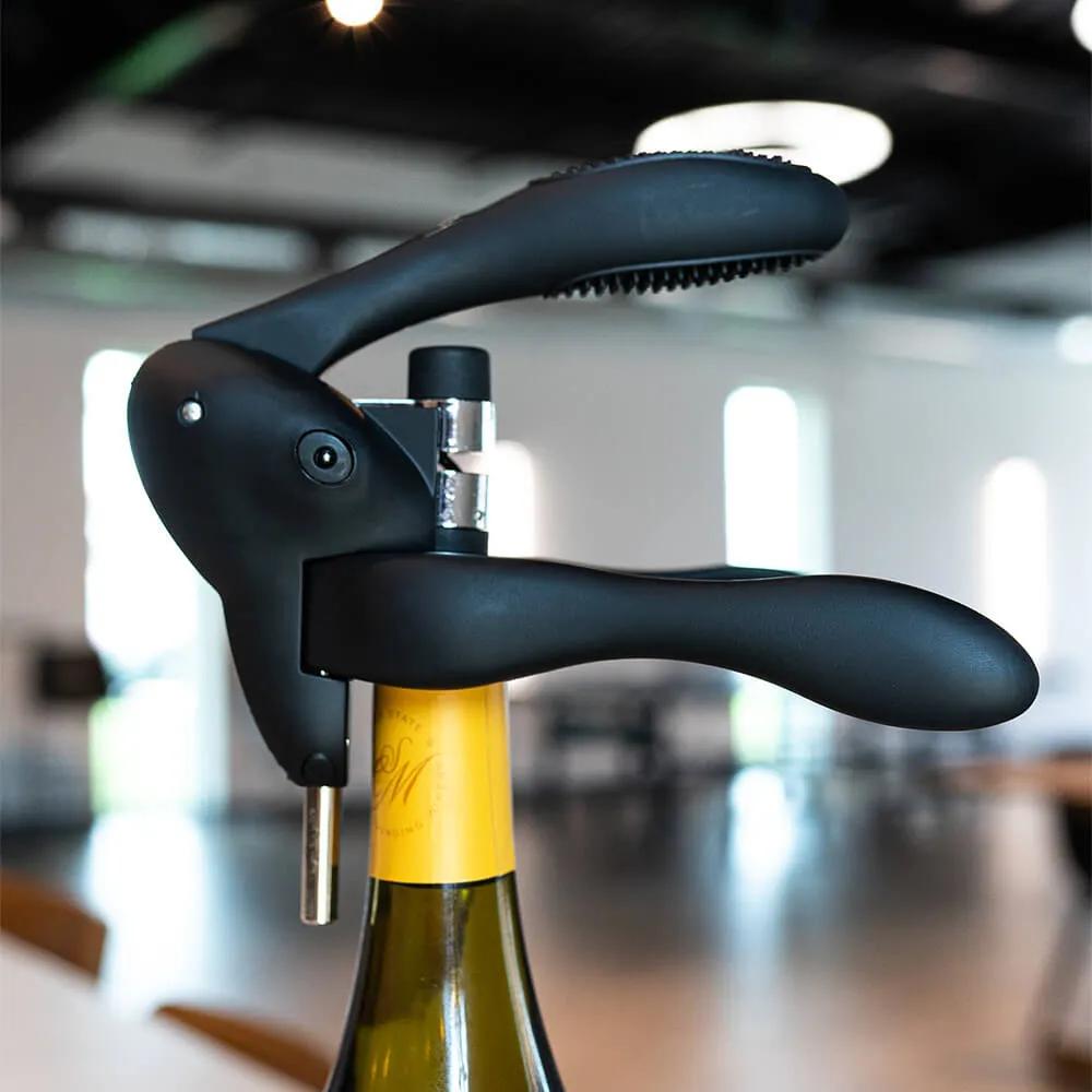Lever Corkscrew with Foil Cutter - 8.46 in - product view 4