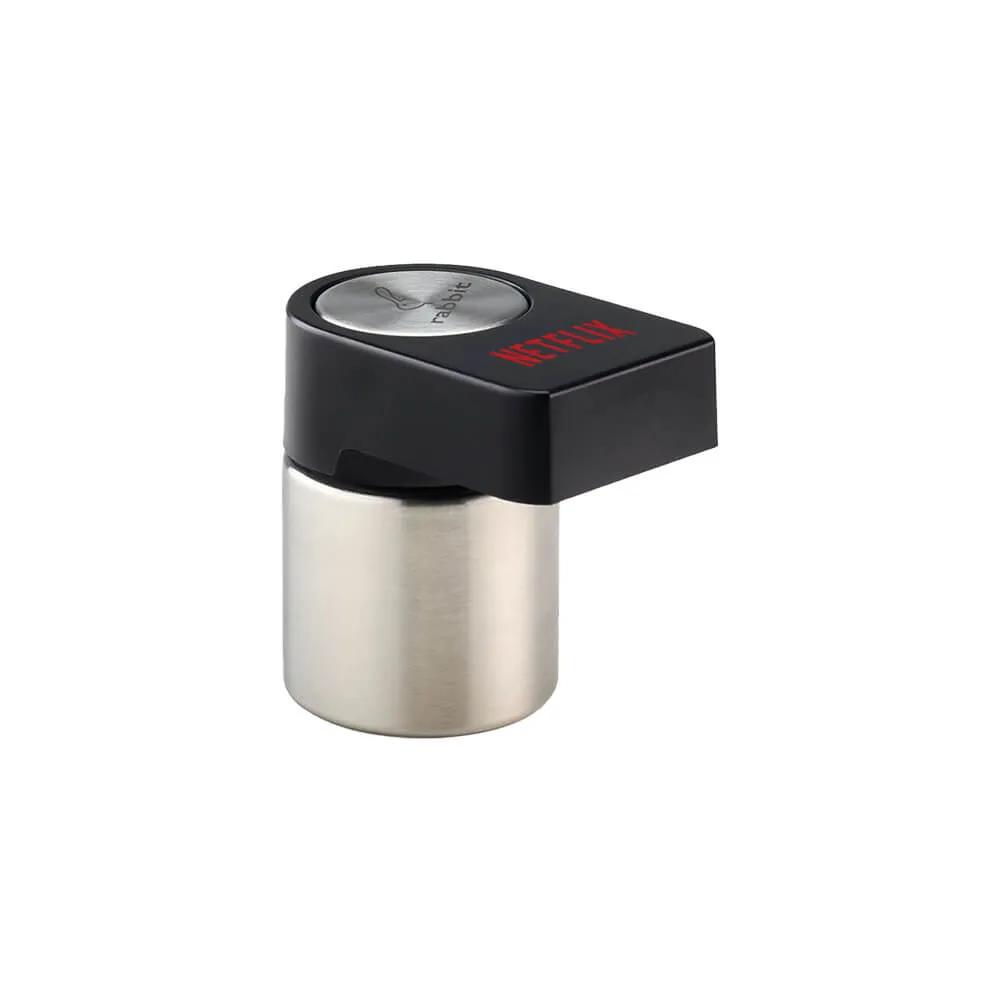 Stainless Steel Wine Bottle Stopper Stand - 2.5 in - product view 2