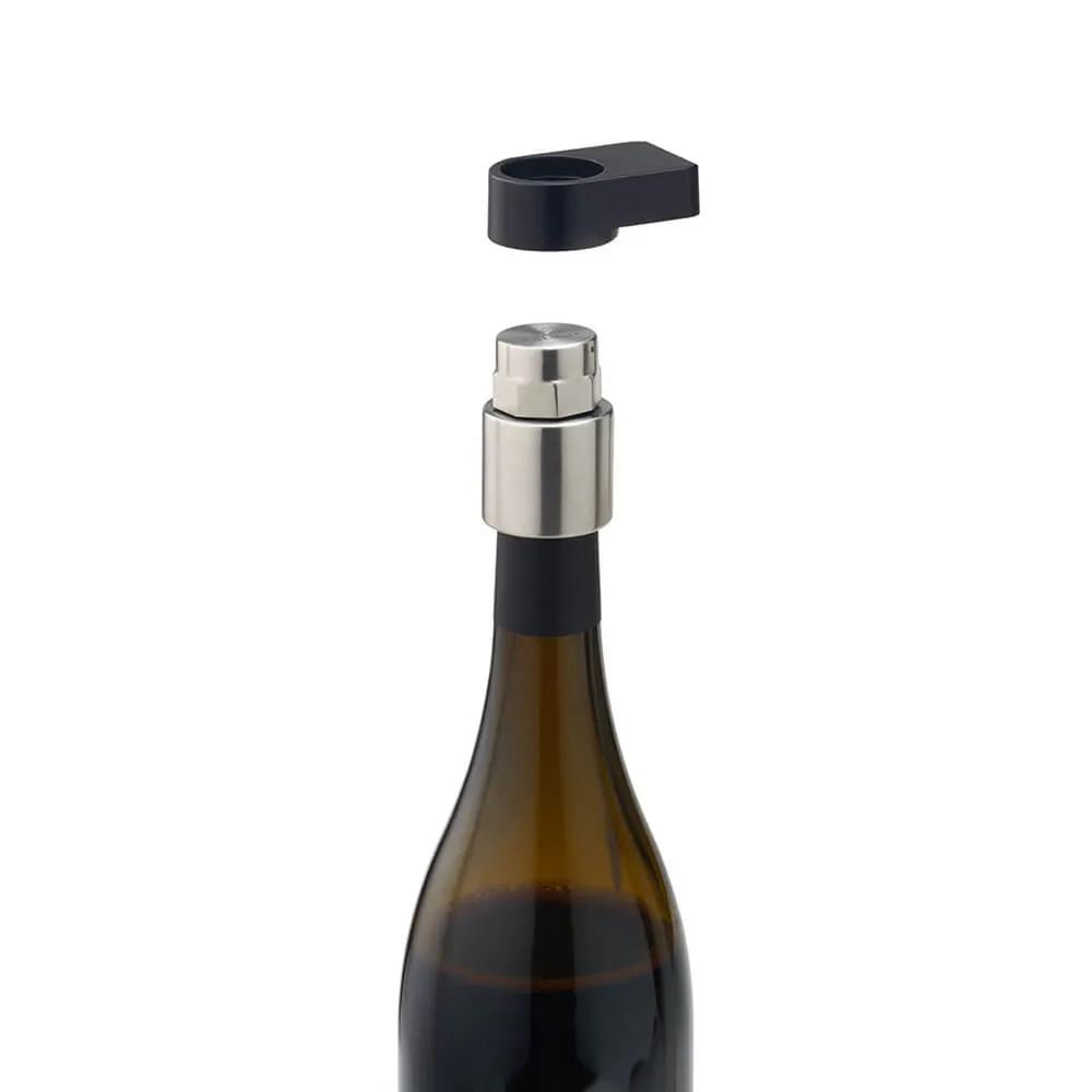 Stainless Steel Wine Bottle Stopper Stand - 2.5 in - product view 5