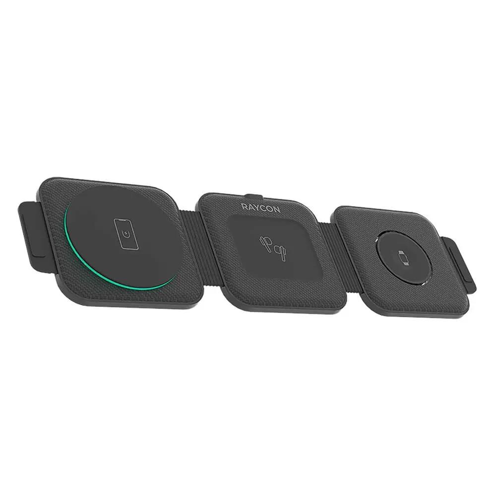 Wireless Charging Pad with Night Light - 10.75 x 2.75 in