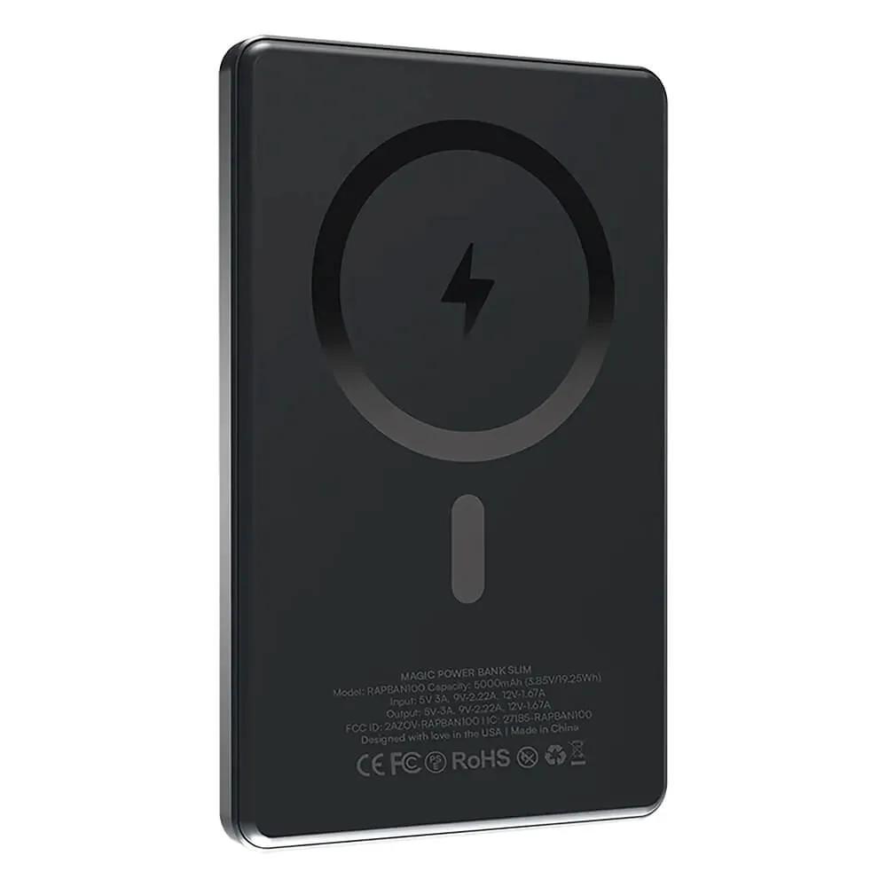 Ultra-Slim Magnetic Power Bank - 5,000 mAh (8mm) - product view 2