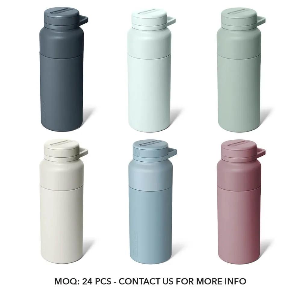 Insulated Water Bottle with Straw Lid - 35 oz - product view 10