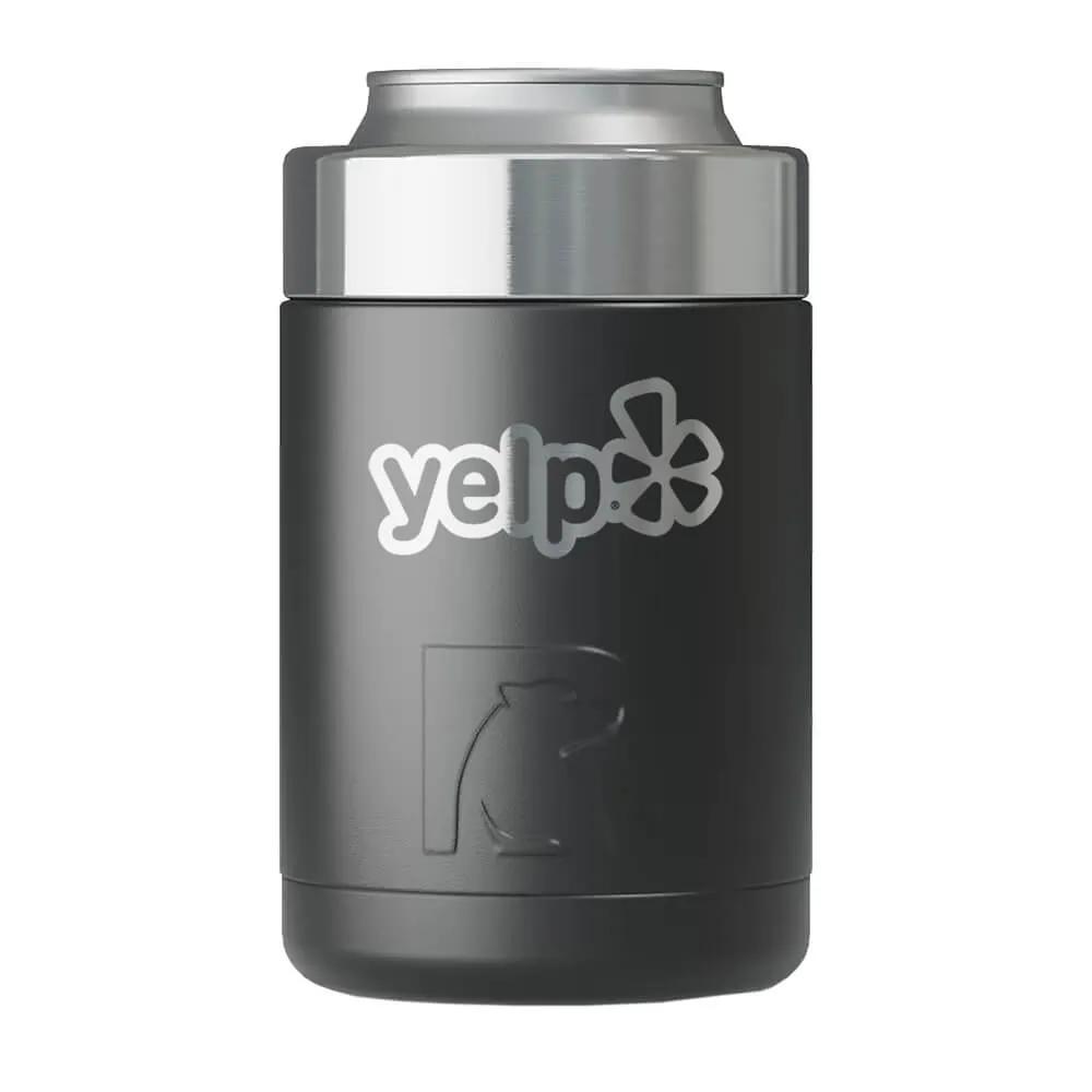 Stainless Steel Can Cooler with No-Sweat Exterior - 12 oz