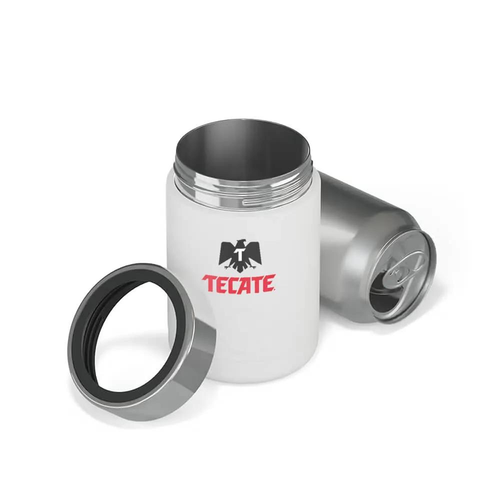 Stainless Steel Can Cooler with No-Sweat Exterior - 12 oz - product view 10